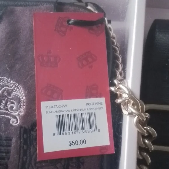 Juicy Couture Purple and Black Key & Card Holder Set - Picture 5 of 12